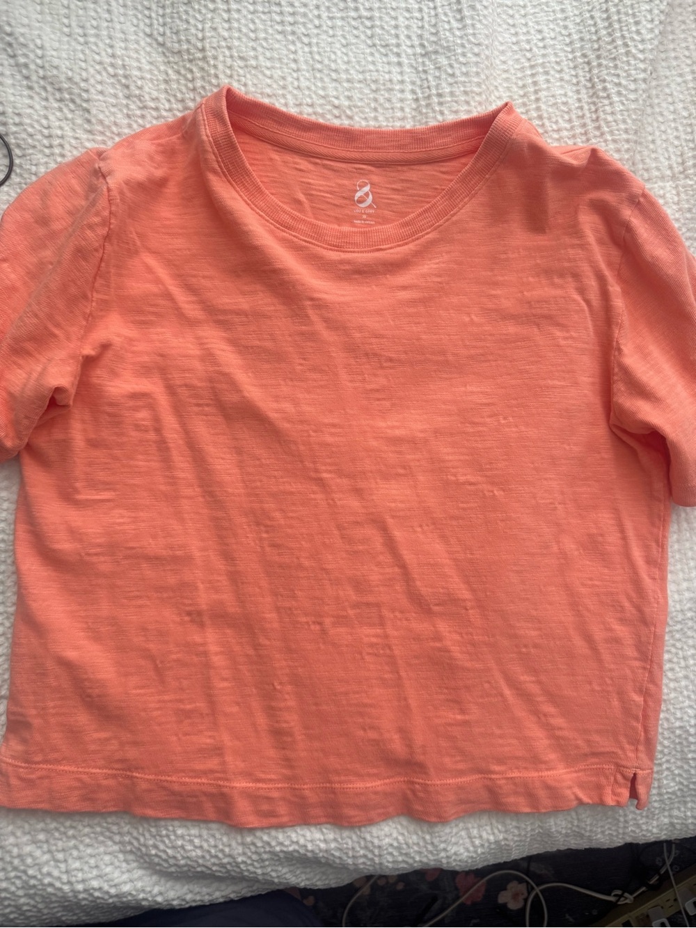Lou & Grey Coral Short Sleeve Crewneck Tee